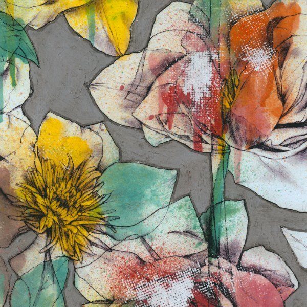 Floral Flowers SSF11 - Framed Artwork from Interior Elements, Eagle WI