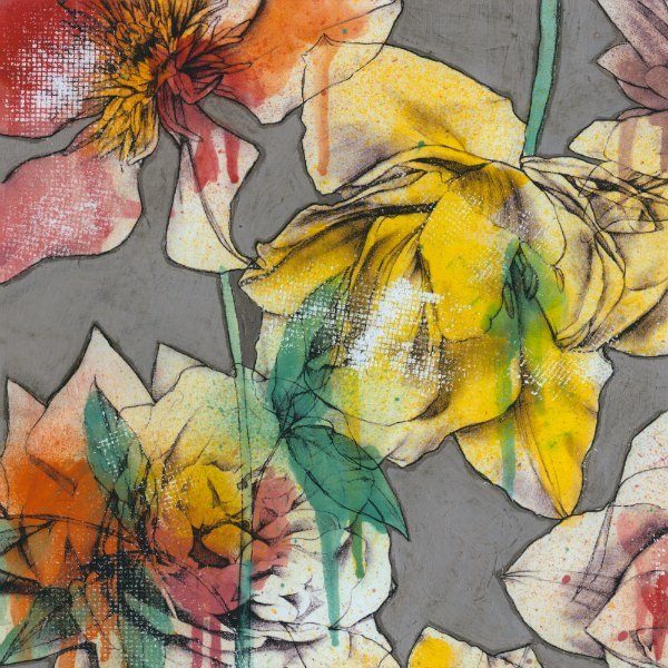 Floral Flowers SSF9 - Framed Artwork from Interior Elements, Eagle WI