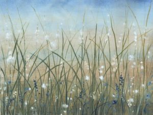 Grass Wildflowers SSBG2 - Framed Artwork from Interior Elements, Eagle WI