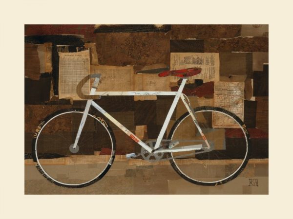 Bicycle SSB3 - Framed Vintage Artwork from Interior Elements, Eagle WI
