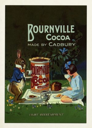Bourneville Cocoa BFBC1 - Framed Vintage Artwork from Interior Elements, Eagle WI