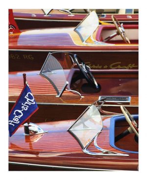 Chris Craft Boats BCCP14 - Framed Vintage Nautical Photography / Artwork from Interior Elements, Eagle WI