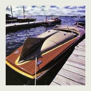 Chris Craft Cobra Boat BCCP15 - Framed Vintage Nautical Photography / Artwork from Interior Elements, Eagle WI