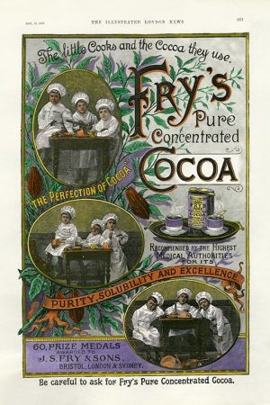 Frys Cocoa BFFC - Framed Vintage Artwork from Interior Elements, Eagle WI
