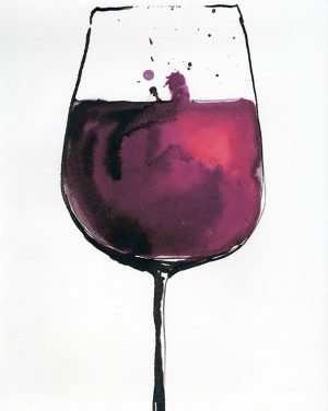 Wine Glasses BFWG7 - Framed Wine Artwork from Interior Elements, Eagle WI