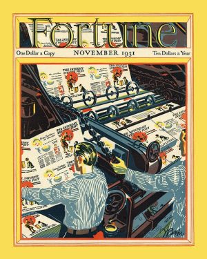 Fortune-Magazine-FMC2 - Framed Vintage Artwork from Interior Elements, Eagle WI