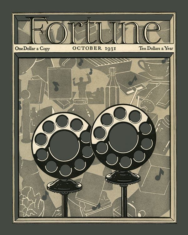 Fortune-Magazine-FMC3 - Framed Vintage Artwork from Interior Elements, Eagle WI