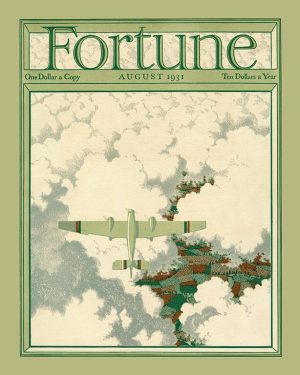 Fortune-Magazine-FMC5 - Framed Vintage Artwork from Interior Elements, Eagle WI