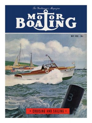 motor-boating-MB7 - Framed Artwork from Interior Elements, Eagle, WI
