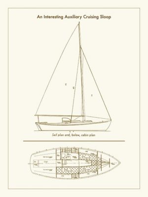 Sailing-Boats-MS1 - Framed Vintage Artwork from Interior Elements, Eagle WI