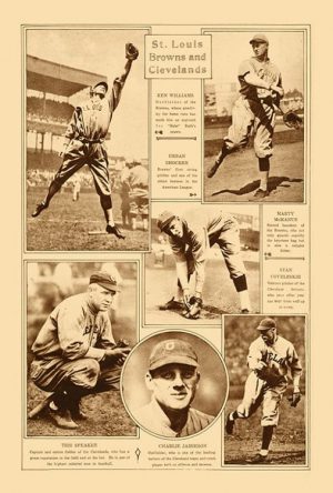 Sports-Baseball-BB2-2 - Framed Vintage Artwork from Interior Elements, Eagle WI
