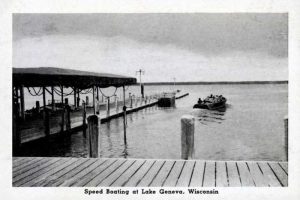lake-geneva-boating-lgbt-Framed Vintage Artwork from Interior Elements, Eagle WI