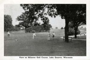 lake-geneva-hillmore-golf-lghg-Framed Vintage Artwork from Interior Elements, Eagle WI