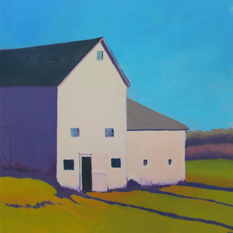 Barn Purple Shade 20x20 Framed Artwork from Interior Elements, Eagle WI