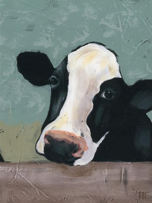 Holstein Cow 1 18x24 Framed Artwork from Interior Elements, Eagle WI