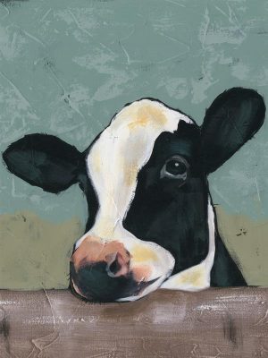 Holstein Cow 2 18x24 Framed Artwork from Interior Elements, Eagle WI