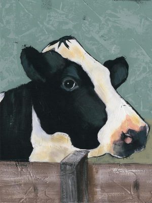 Holstein Cow 3 18x24 Framed Artwork from Interior Elements, Eagle WI