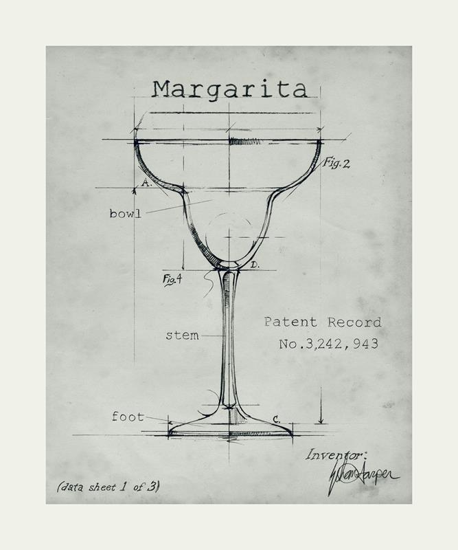 Margarita 10x12 Invert Framed Artwork from Interior Elements, Eagle WI