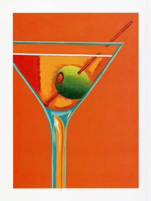 Martini 3 12x16 Framed Artwork from Interior Elements, Eagle WI