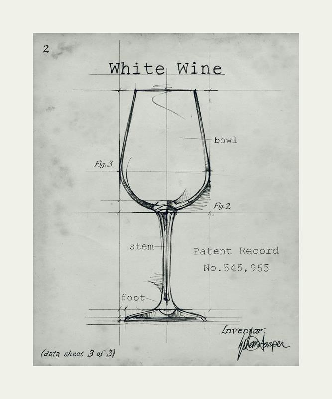 White Wine 10x12 Invert Framed Artwork from Interior Elements, Eagle WI
