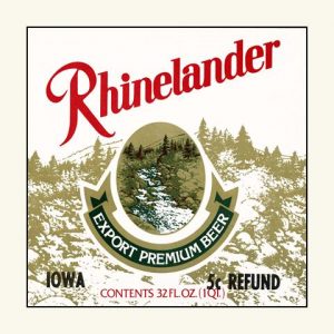 Rhinelander beer