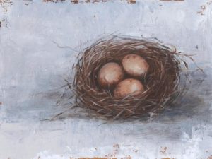 Rustic Bird Nest II