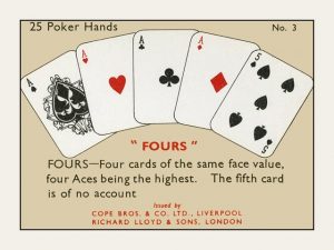 Poker Fours No. 3