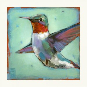 Colorful Hummingbirds 1