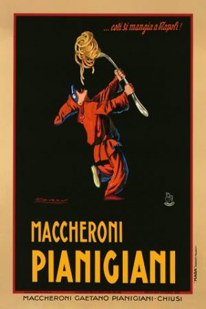 European poster-Maccheroni