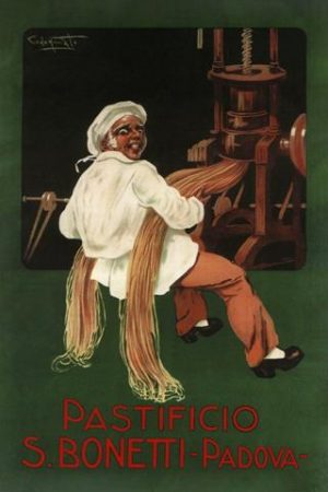 European poster-pasta guy