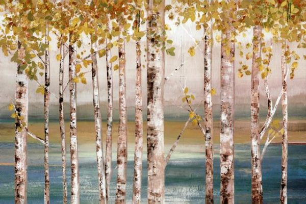 Birches in a Row