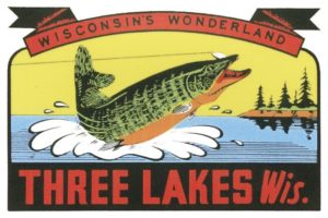 Three Lakes Sticker