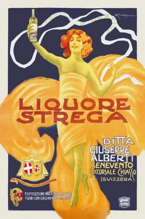 European poster-Liquore Strega