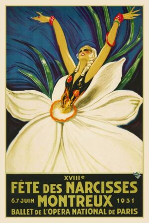 European poster-Fete des Narcisses