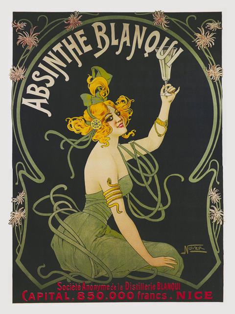 European Poster-Absinthe Blasoui