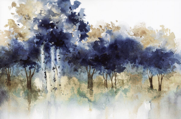 Trees in Blue